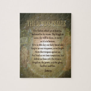 Lord's Prayer Jigsaw Puzzle