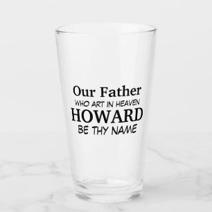 Lord's Prayer Pint Glass