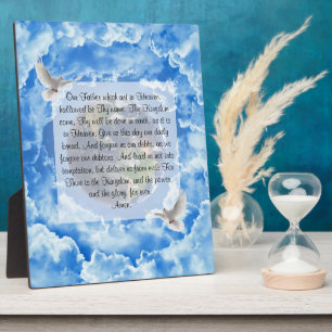 Lord's Prayer   Plaque