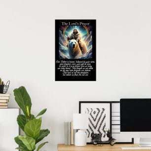 Lord's Prayer Polar Wilderness Triumph Artwork Poster