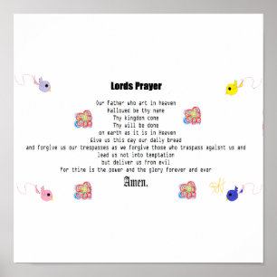 Lord's Prayer  Poster