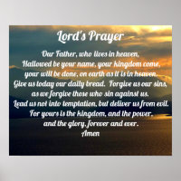 Lord's Prayer Scenic Christian