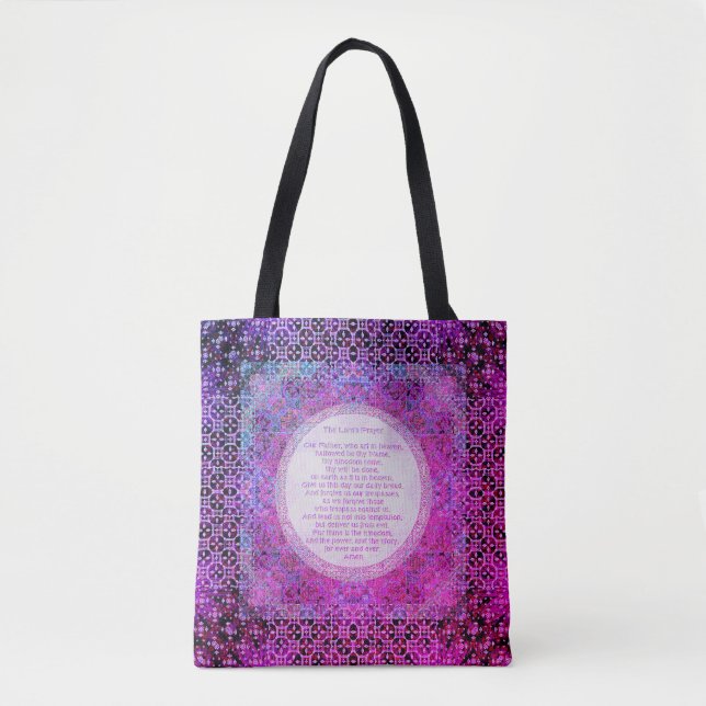 Lord's Prayer Tote Bag (Front)