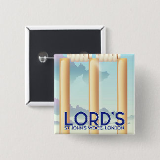 Lord's St John's Wood, London 15 Cm Square Badge