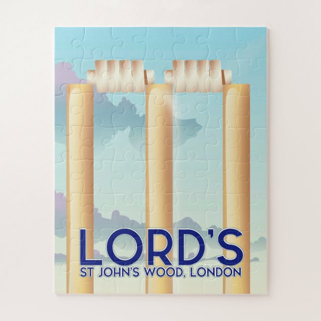 Lord's St John's Wood, London Jigsaw Puzzle (Vertical)