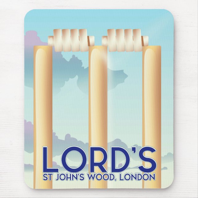 Lord's St John's Wood, London Mouse Mat (Front)