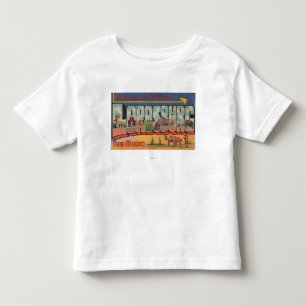 Lordsburg, New Mexico - Large Letter Scenes Toddler T-Shirt
