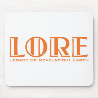LORE Mousepad, White Mouse Mat