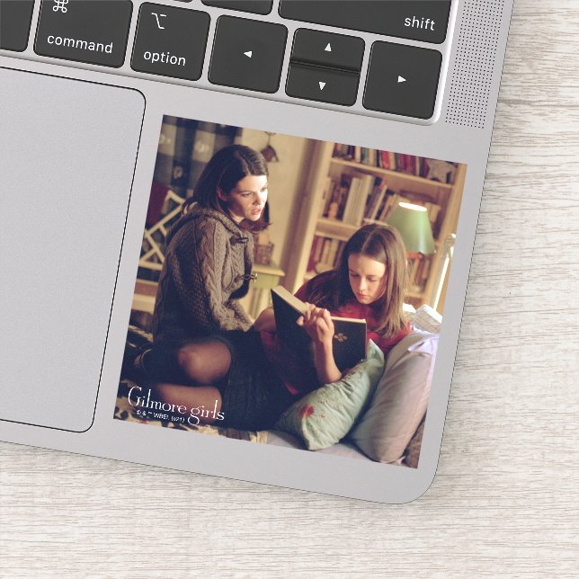 Lorelai and Rory Sitting in Bedroom (Detail)