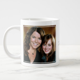Lorelai & Rory Close-Up Portrait Large Coffee Mug