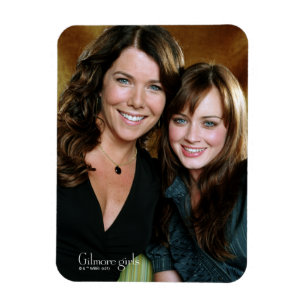 Lorelai & Rory Close-Up Portrait Magnet
