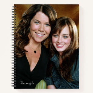 Lorelai & Rory Close-Up Portrait Notebook