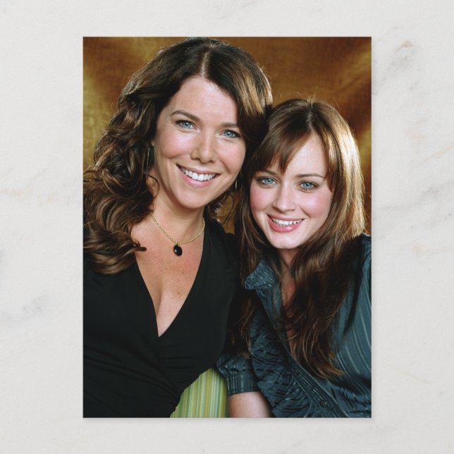 Lorelai & Rory Close-Up Portrait Postcard (Front)
