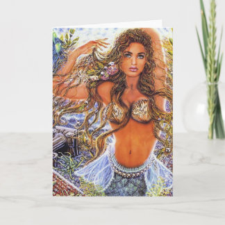 Lorelei by Lisa Iris Greeting Card