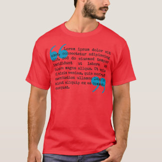 Lorem Ipsum Dolor Latin Phrases T-Shirt
