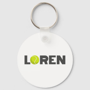 Loren Tennis Key Ring