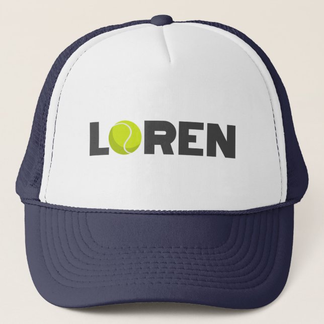 Loren Tennis Trucker Hat (Front)