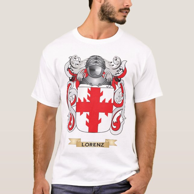 Lorenz Coat of Arms (Family Crest) T-Shirt (Front)