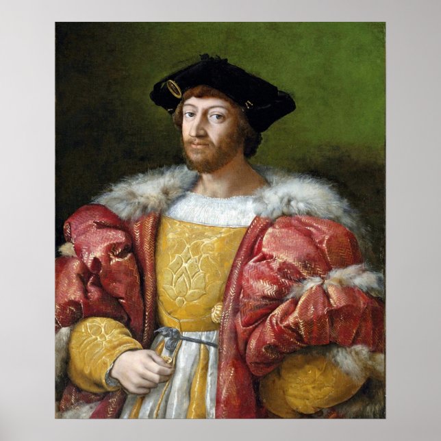 Lorenzo de Medici - Raphael - c1518 Poster (Front)