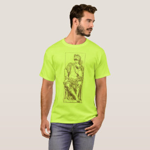 Lorenzo de Medici Tomb, Michelangelo, my drawing T-Shirt