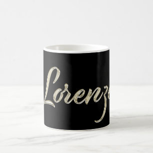 Lorenzo Name whitegold Tasse Teetasse Coffee Mug