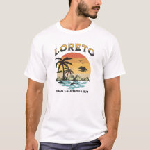 Loreto Baja Mexico vintage distressed