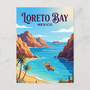 Loreto Bay Mexico Postcard