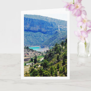 Loriguilla Reservoir Landscape, Domeño Viejo Card