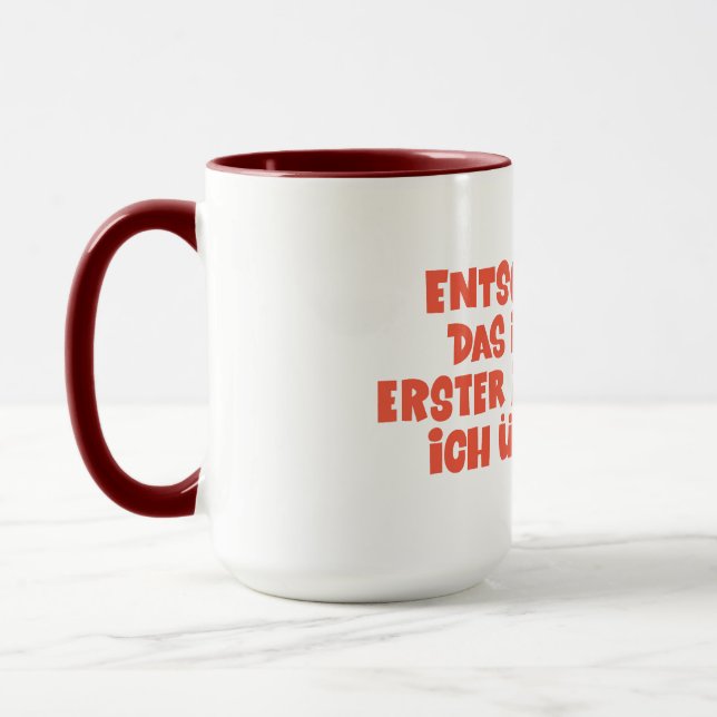 Loriot - Pappa Ante Portas - retirement Mug (Left)