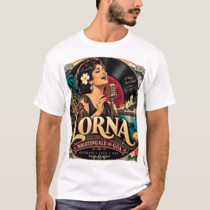 Lorna Cordeiro — Nightingale of Goa T-Shirt