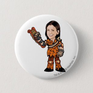 LornaDesparow Tyrannia Staff Player 6 Cm Round Badge