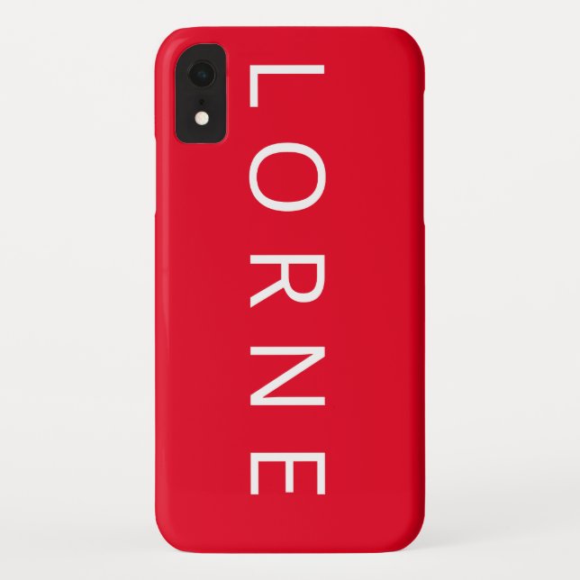 Lorne Iphone Case (Back)