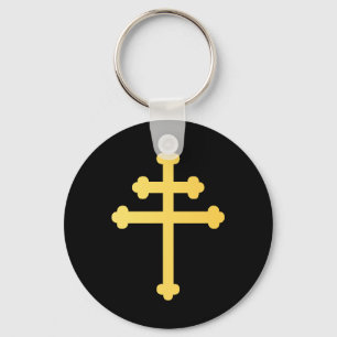 Lorraine cross key ring