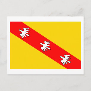 Lorraine flag postcard