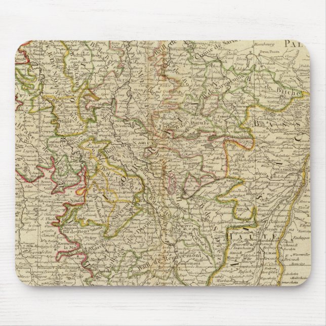 Lorraine, France Mouse Mat (Front)