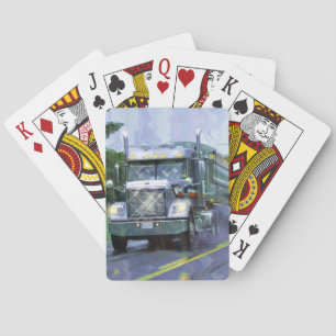 Lorry Big Rig Truck-Driver's Card Deck