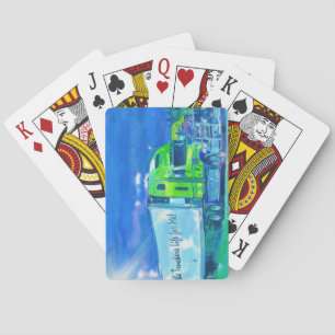 Lorry Big Rig Truck-Driver's Card Deck