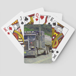 Lorry Big Rig Truck-Driver's Card Deck