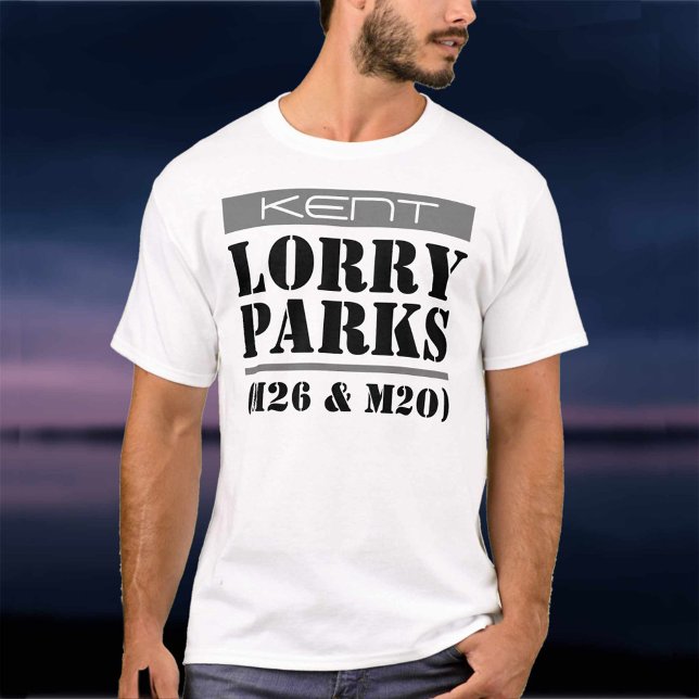 Lorry Drivers & Truckers Kent Motorways Brexit T-Shirt (Creator Uploaded)