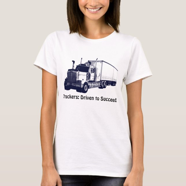 Lorry & Freight Truck Drivers Positive Shirt (Front)