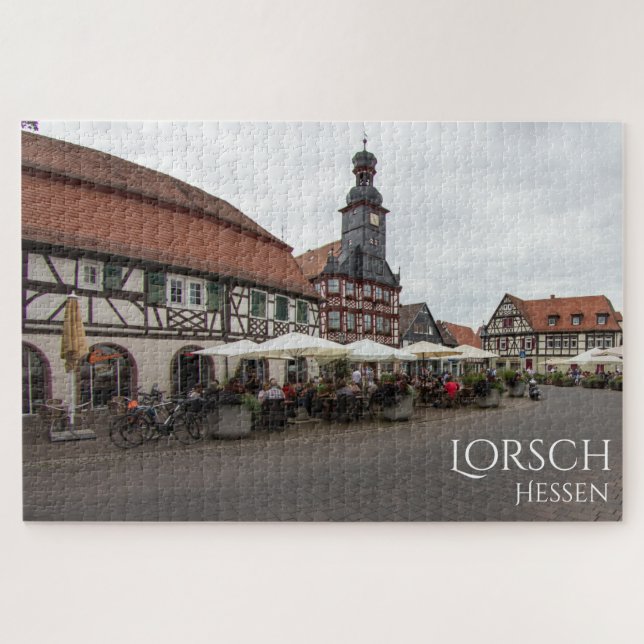 Lorsch Hessen Germany Historic Town Jigsaw Puzzle (Horizontal)