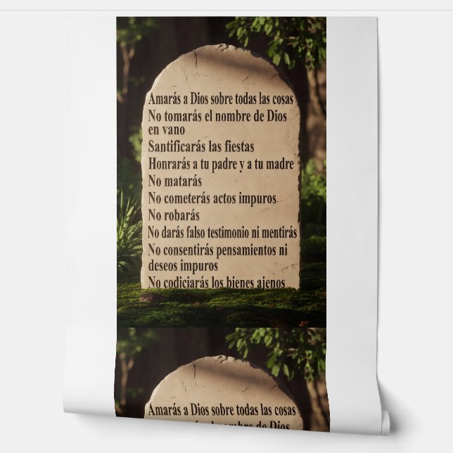 Los 10 mandamientos wallpaper (Unrolling)