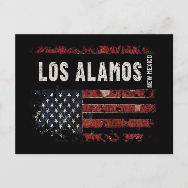 Los Alamos New Mexico Postcard (Front)