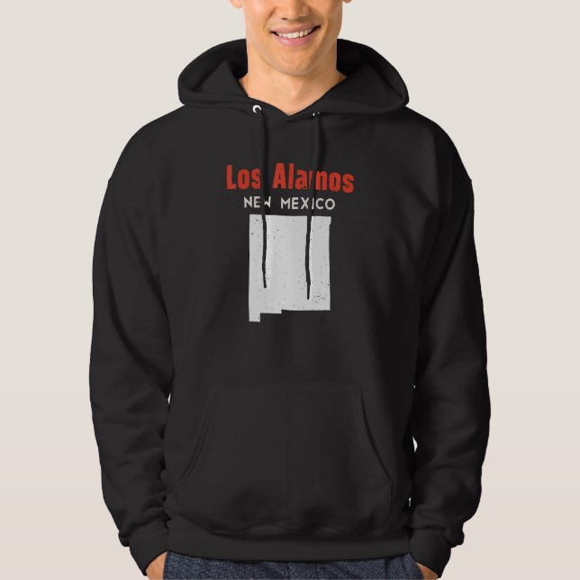 Los Alamos USA State America Travel New Mexican Ne Hoodie (Front)