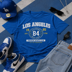 Los Angeles 84 Premium Sports Club Vintage T-Shirt