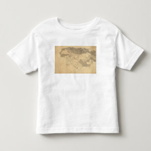 Los Angeles and San Bernardino Topography Toddler T-Shirt