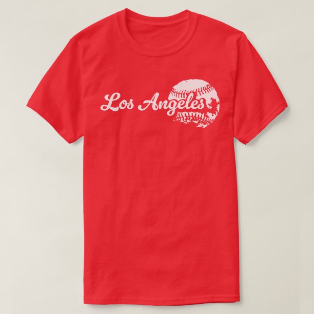 Los Angeles Baseball TShirt 1 (Design Front)