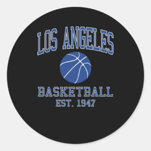 Los Angeles Basketball Classic Round Sticker