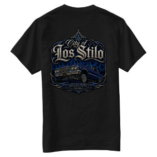 Los Angeles Built Not Bought back-hit T-shirt