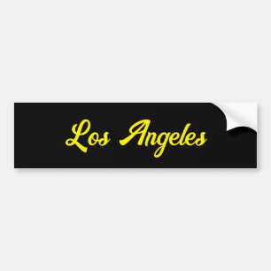 Los Angeles Bumper Sticker 